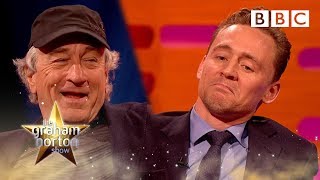 Tom Hiddlestons celebrity impressions  The Graham Norton Show  BBC [upl. by Deeraf]