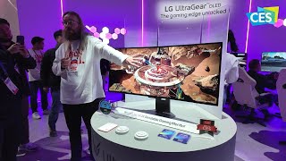 LG New G5 Oled and Ultra Gear Monitors at CES 2025 [upl. by Mikel]