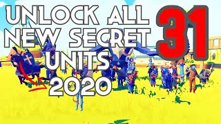 TABS  HOW TO UNLOCK ALL SECRET UNITS  NEW 31 SECRET UNITS for 2020 [upl. by Yreme]