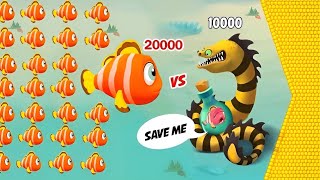 Fishdom🐠 Ads Mini Games New Update Part 368 Video  Hungry Fishs🐟 Gameplay 2024 [upl. by Nevag616]