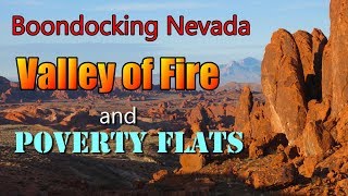 Boondocking Nevada Valley of Fire [upl. by Adranoel819]