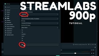 watch THIS video to improve your stream quality  StreamLabs OBS Tutorial 900p Super Easy [upl. by Galatea]