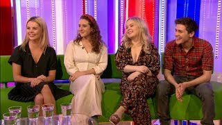 DERRY GIRLS interview  with subtitles [upl. by Nerhe622]