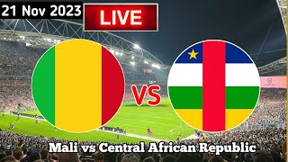 Mali Vs Central African Republic Live Match Today [upl. by Mattheus]