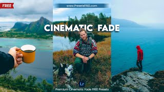 Want FREE Cinematic Fade Lightroom Presets Get Them Now for FREE with This Lightroom Tutorial [upl. by Inihor711]