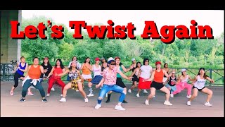 Let’s Twist Again by Chubby Checker  JM Zumba Dance Fitness Milan Italy [upl. by Ogden228]