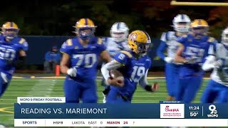 Reading wins high scoring game over Mariemont [upl. by Berthold]