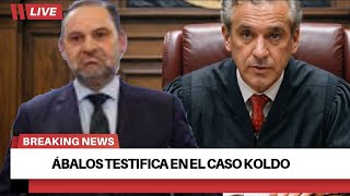 Ábalos pide declarar como testigo en el caso Koldo ¿Qué significa esto [upl. by Peskoff]