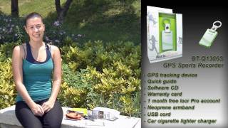 QSTARZ GPS Sports Recorder Unleashed  BTQ1300S [upl. by Rodina]