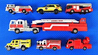 Fire Trucks for Kids  Learn Fire Truck Names amp Colors  Fun amp Educational by Organic Learning [upl. by Yerdua]