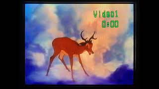 Bambi The Magic Behind Of Masterpiece 1992 VHS Bambi Love Faline Clouds Snow All 1992 Version 1 [upl. by Astrea294]