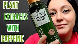 How to fix puffy hair with Thicker fuller hair serum from Dollar tree review [upl. by Eustashe73]