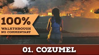 Shadow of the Tomb Raider Walkthrough 100 Completion One with the Jungle 01 COZUMEL [upl. by Elicec]