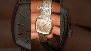 1960 Rado Silver Cologny 925 Sterling Silver Swiss Hand Winding Watch [upl. by Dulci140]