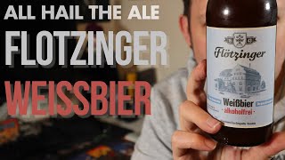 FLOTZINGER  Weissbier Alkoholfrei Review [upl. by Atikel]