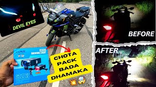 Best HJG Waymaker Fogg Lights Installation StepbyStep Guide🔥💥hjgyamahahjgfoglightmodified [upl. by Gibbeon626]