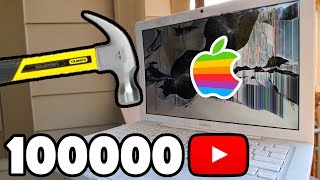 Bored Smashing  MacBook 100K SPECIAL [upl. by Marabelle806]