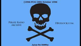 PC4 20th Oct 1996 Juice fm 94Mhz inc Steve Nut Nut Monster [upl. by Yffat]