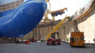 NAVANTIA Reparaciones Cádiz Allure of the Seas Royal Caribbean [upl. by Abrahan554]