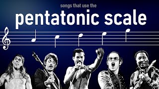 Songs that use the Pentatonic scales [upl. by Irallih]