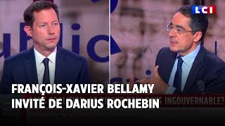 quotLa clé cest de ne pas bloquer le paysquot  FrançoisXavier Bellamy invité de Darius Rochebin [upl. by Awra]