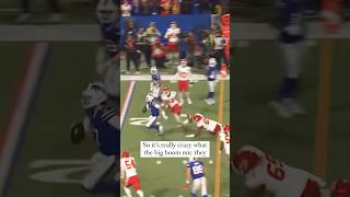 Patrick Mahomes got caught saying this to Josh Allen shorts nfl chiefs bills [upl. by Airrehs121]