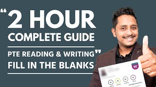 2Hour Complete Guide  PTE Reading Writing Fill in the Blanks  Skills PTE Academic [upl. by Sil]