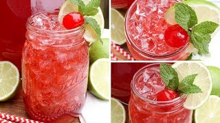 Bomb Cherry Limeade Recipe 🍒 [upl. by Shing]