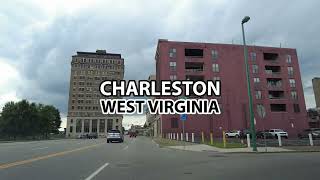 Charleston West Virginia  4K Downtown Tour [upl. by Ellehcer]