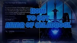 AQW How to get Altar of Caladbolg [upl. by Tonina]