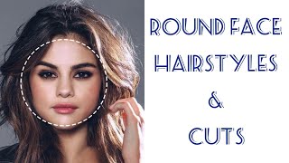 HOW TO CHOOSE HAIRSTYLES amp HAIRCUTS FOR ROUND FACE SHAPE [upl. by Terrence782]