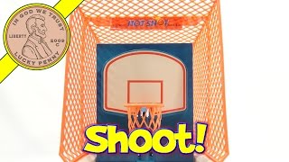 How To Play The Game Hot Shot Electronic Basketball Shoot amp Score [upl. by Adnahsed]