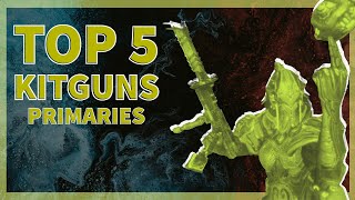 Top 5 Best KITGUN Primary Combos for 2021  Warframe [upl. by Tacklind]