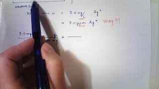 WHY are mg per L units expressed as ppm [upl. by Avlem]