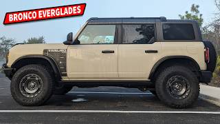 2023 Ford Bronco Everglades Review  Better than 4runner and Land Cruiser [upl. by Ennail]