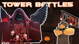 EASIEST SOLO HALLOWEEN STRATEGY Roblox Tower Battles EASIEST METHOD [upl. by Pavior113]