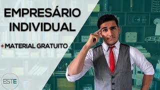 Direito Empresarial I  Estudo 4 Empresário Individual [upl. by Yarrum955]