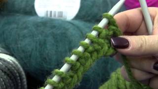 Tutorial 6  Knitting Instructions How to do the Rib Stitch [upl. by Hacissej]