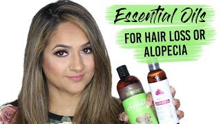 Essential Oils for Hair Loss and Alopecia [upl. by Yahsram]