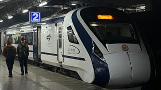 DEHRADUN VANDE BHARAT Express Train ANNOUNCEMENT At Anand Vihar Terminal [upl. by Lemraj]