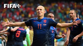 Arjen Robbens Brace Against Spain  2014 FIFA World Cup [upl. by Christel]