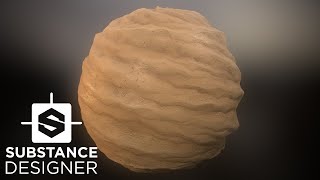 Sand Stylized  Substance Designer [upl. by Eizzik]