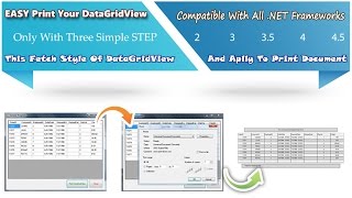 DGV2Print  Print DataGridView As Report [upl. by Richers464]