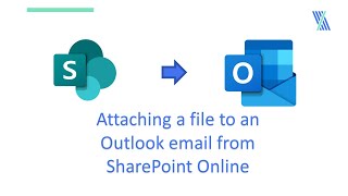 The Best way to attach a file from SharePoint Online to an Outlook email [upl. by Naesal993]