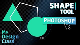 How to Make Simple Shapes in Adobe Photoshop [upl. by Regni]