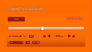 Online Tone Generator [upl. by Yenaffit]