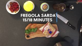 HOW TO MAKE FREGOLA SARDA CON TONNO E ZUCCHINE [upl. by Willock]