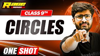 CIRCLES in 1 Shot FULL CHAPTER  Class 9th Math [upl. by Nivrae]