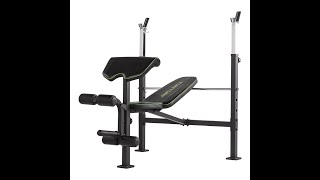 TUNTURI WEIGHT BENCH WB60 [upl. by Westphal]