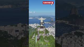 El Cristo Redentor en Brasil mide 38 metros de altura [upl. by Weeks]